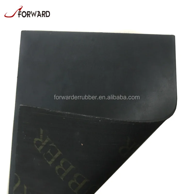 Shiny black dull black matt black rubber sheet