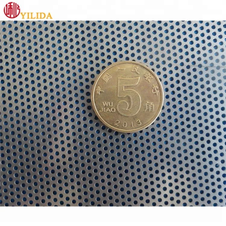  0 5 мм отверстие малоуглеродистой стали перфорированные Sheet-1.09mm Pitch-0.5mm
