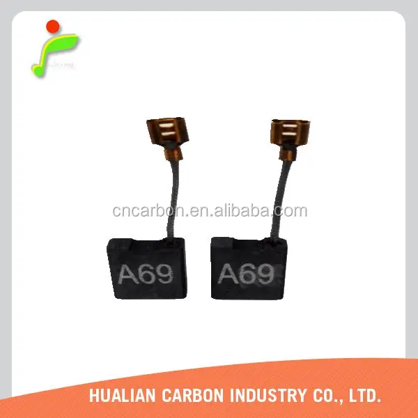 Original GWS 6x16x26 Electric Carbon Brush/Carbon Graphite Carbon Brushfor Hammer Drill Part/Bosch A69 Carbon Brush
