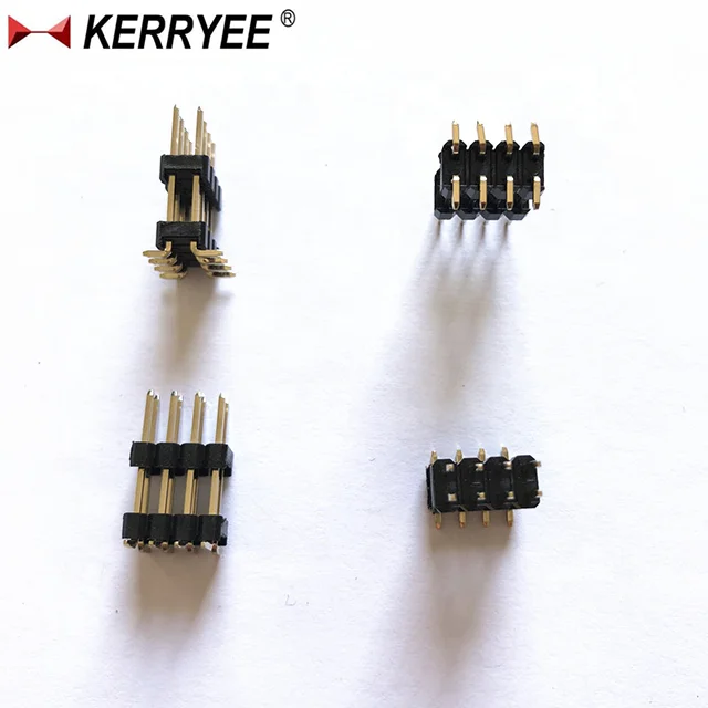 ШТЫРЬКОВАЯ Монтажная колодка SMT мм двойной пластиковый корпус Мужской 2,54