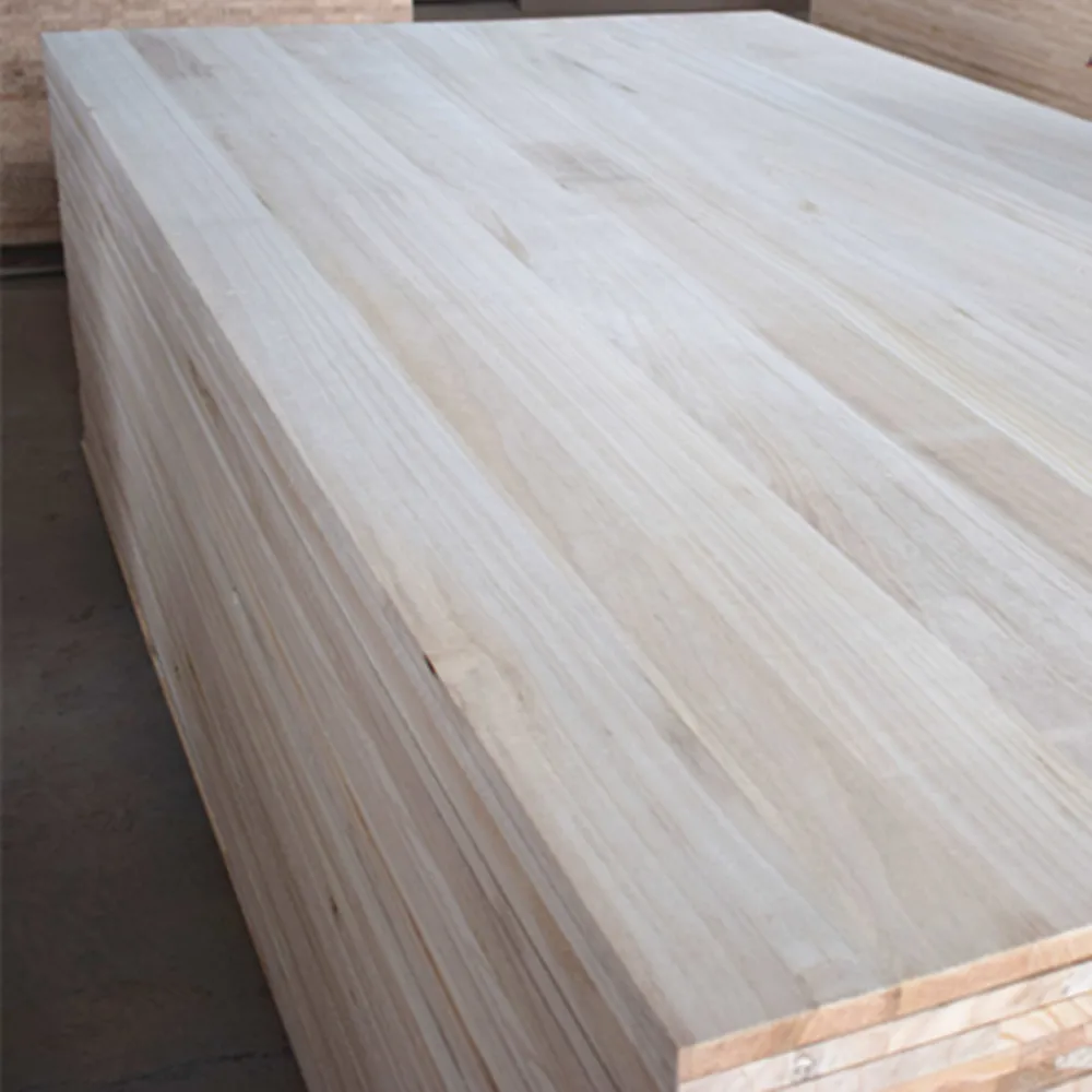 Hot selling solid wood batten wood paneling paulownia wood board