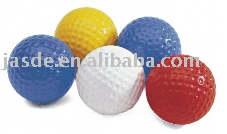 Custom branded logo personalized premium bulk plastic sale biodegradable color range golf ball set