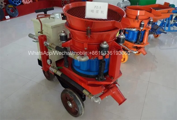 High Quality Small Electric Dry wet shotcrete spraying machine