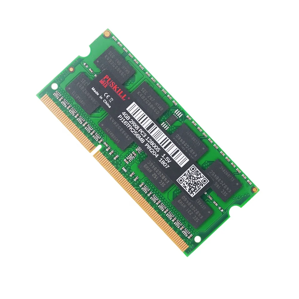 Небольшой минимальный объем заказа Puskill Bit miner оперативная память SODIMM DDR3 4GB 12800S в