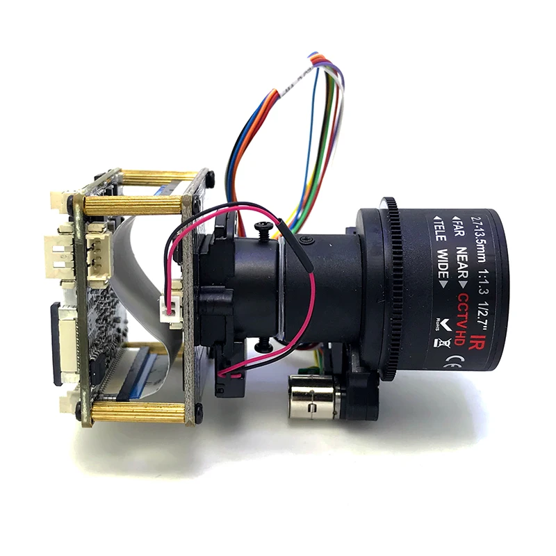 OEM WIFI Auto Focus 5X Zoom Lens+2MP Starlight IP Camera Module starvis IMX291 Hisilicon 3516D IPC PCB board SIP-E291DML-27135