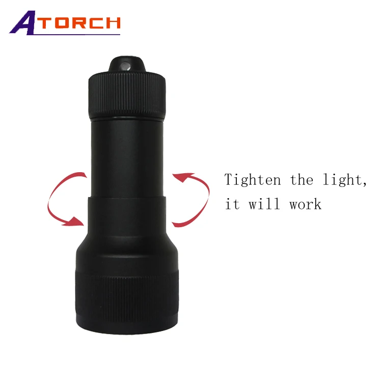 ATORCH Underwater 100M Popular Dive Hunting Bright Light Torch