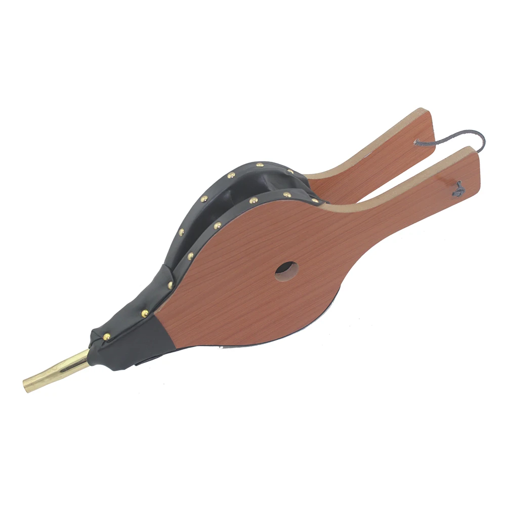 Fireplace accessories Traditional wooden fireplace bellows