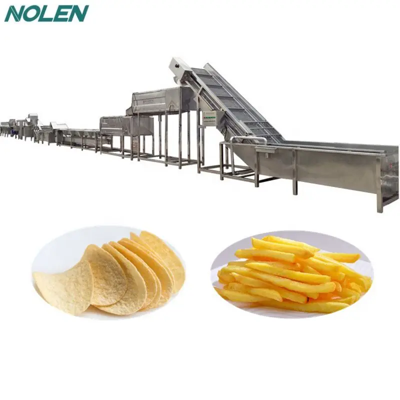
High Quality Potato Frozen French Fries Production Line 