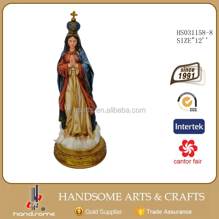 Promotional Large vintage religious statue catholic items baby jesus resin craft