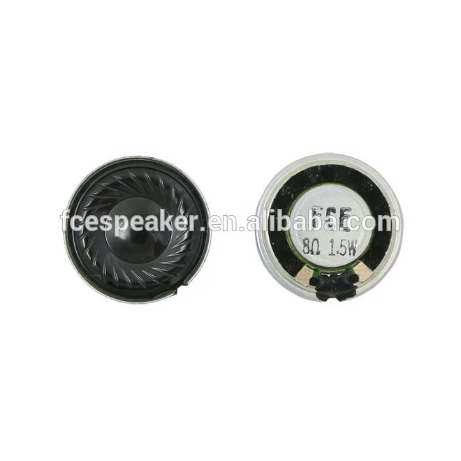 23mm 8 ohm 1.5W small electronic components speaker