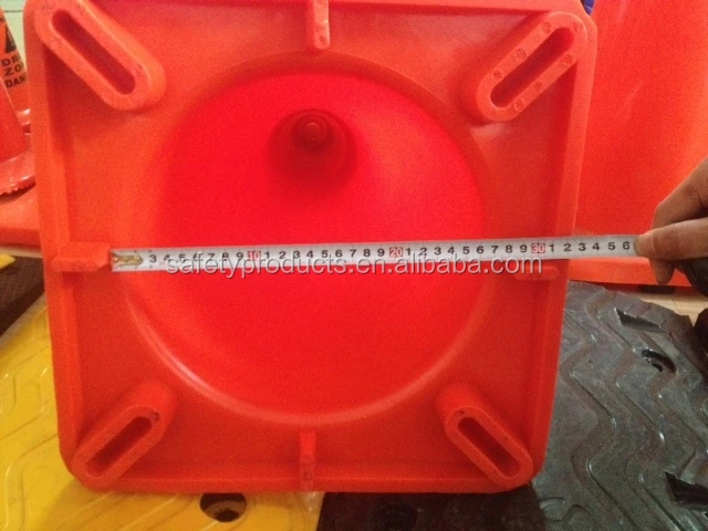 700mm Bright Orange PVC Traffic Barricade Cone