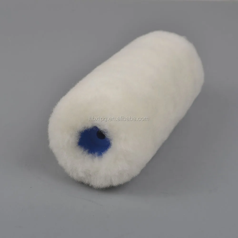 9 Inch 230 mm 100% Lambskin Wool Paint Brush Roller Reusable  Painting Roller for House Painting