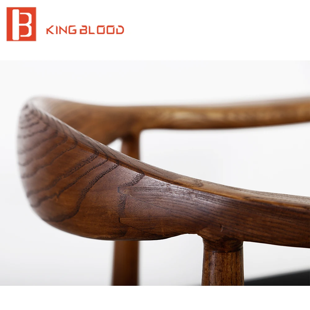 Comfortable office single wooden sofa armrest chair with wholesale director price