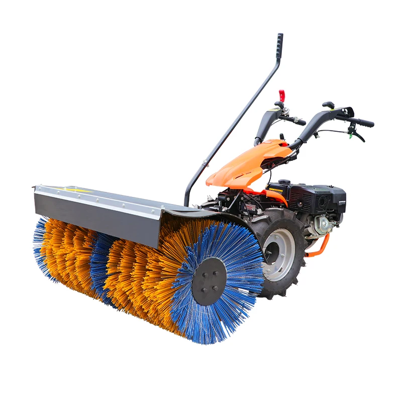 China brand gasoline power broom sweeper with 5% off factory price