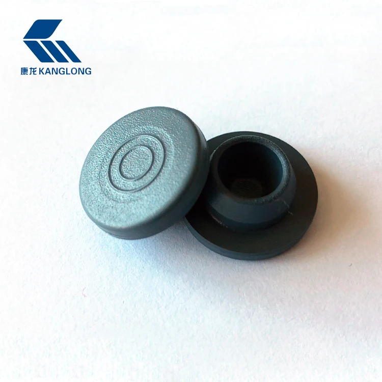 Made in China  pharmaceutical butyl rubber stopper 20mm for injection vials manufacturer