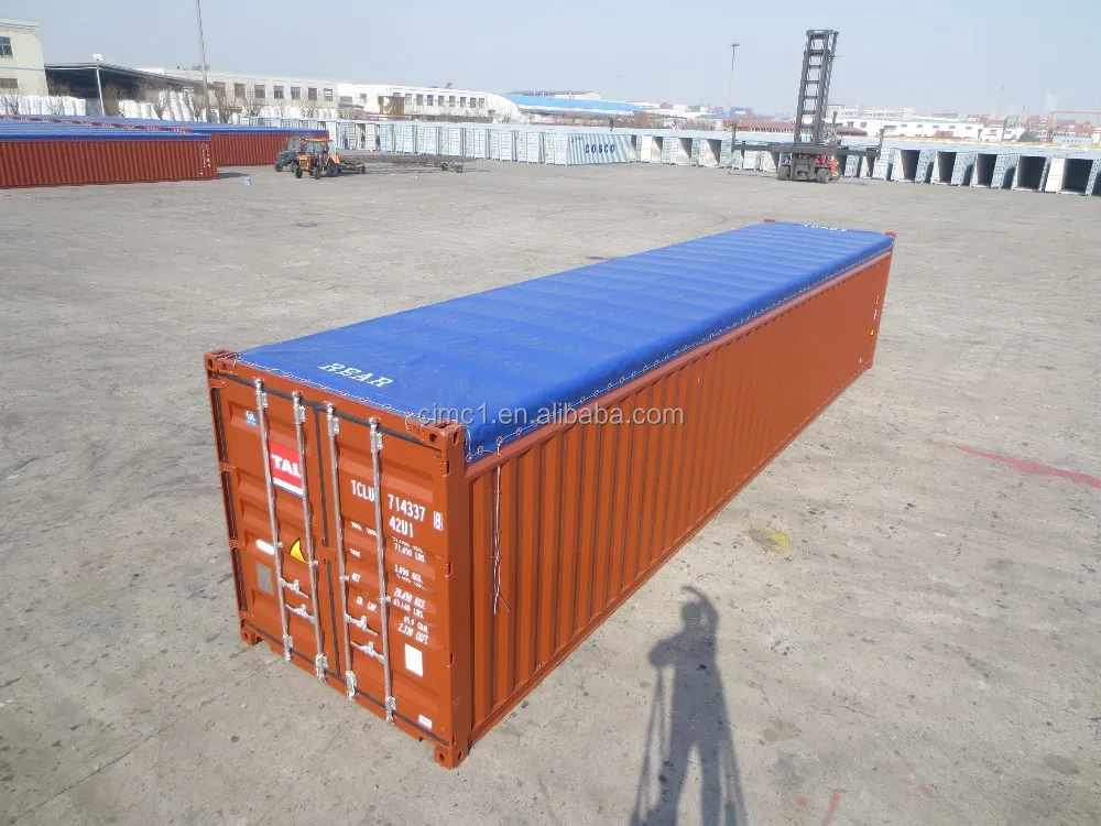 
40ft soft open top container 