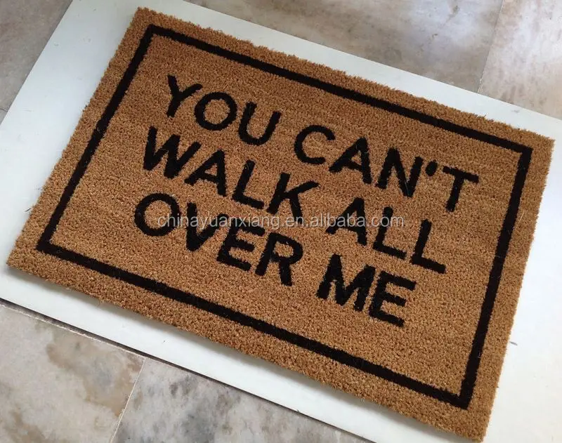 Printed Custom Coir Doormat
