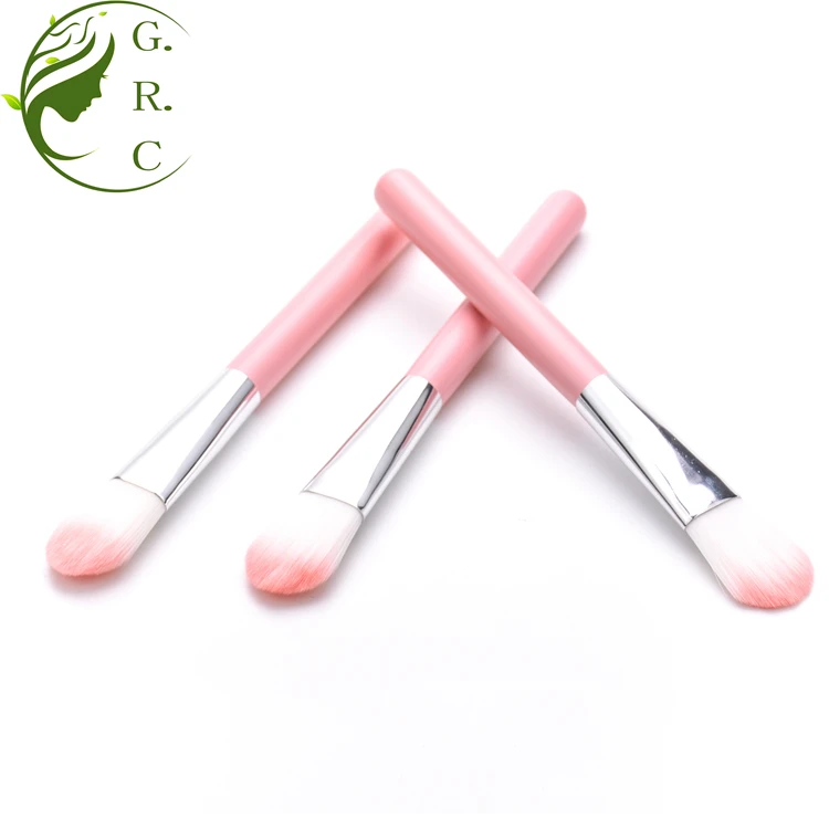 Wholesale small single pink foundation brush waterproof kiss beauty foundation makeup brush