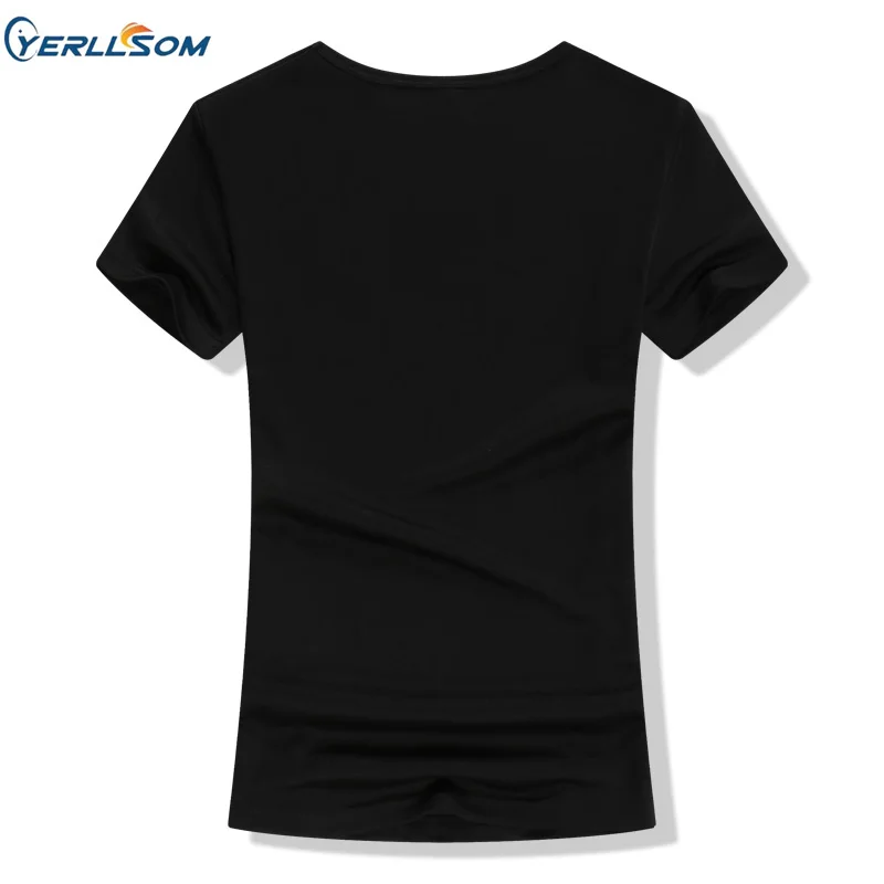 New launched mesh slim fit casual women T-shirt, sports Fast Dry, breathable printed Polyester tshirt with unique charm
