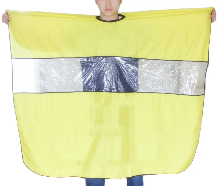 Transparent Adult Hairdressing Cape Gown