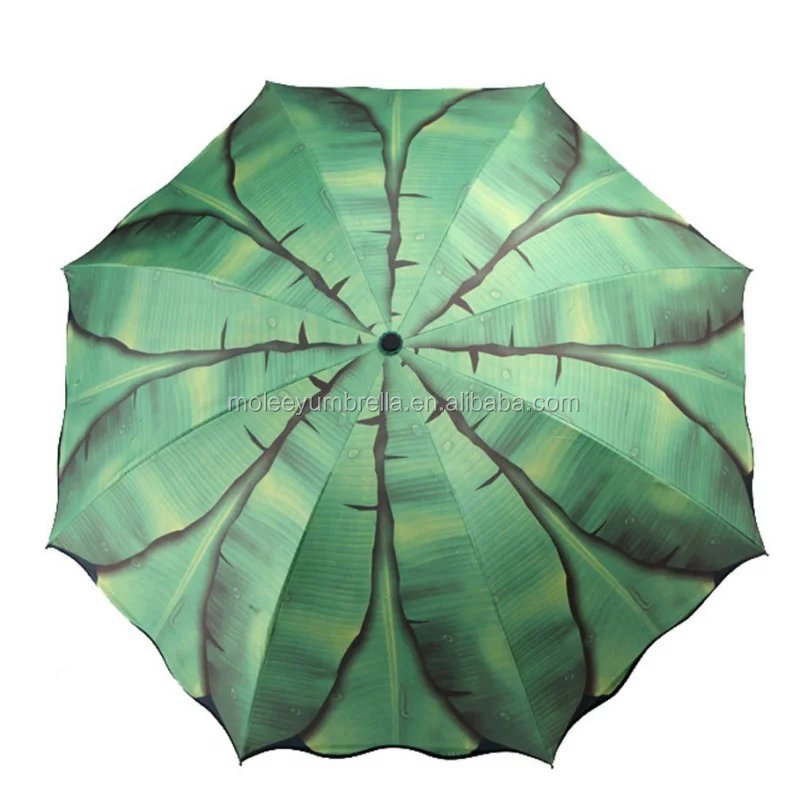 Economic Custom Fashion Leaf Shaped Umbrella For Sale