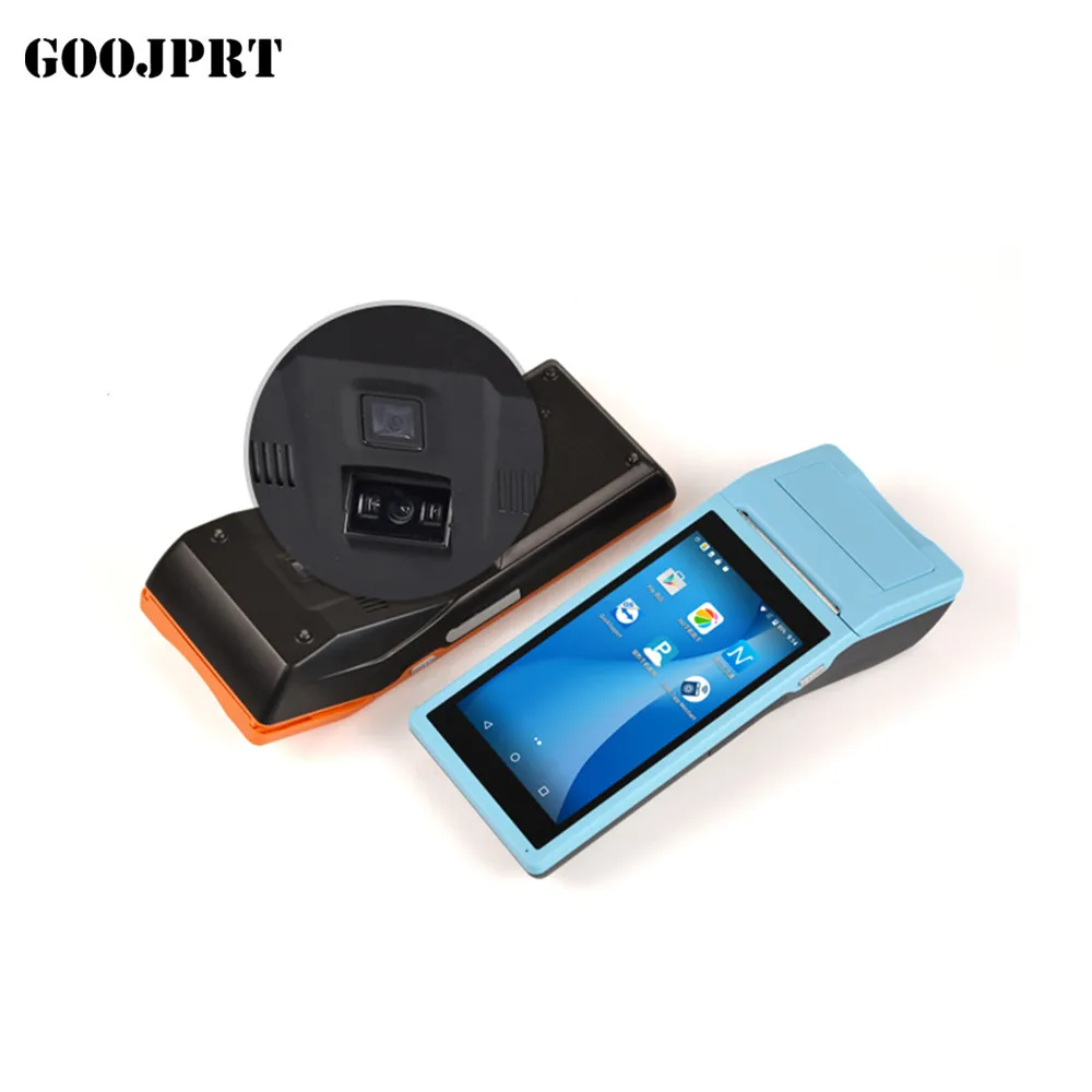 POS терминал PDA термальный принтер Android 8 1 Q1 4G сеть 2G + 16G NFC дополнительная сканировка