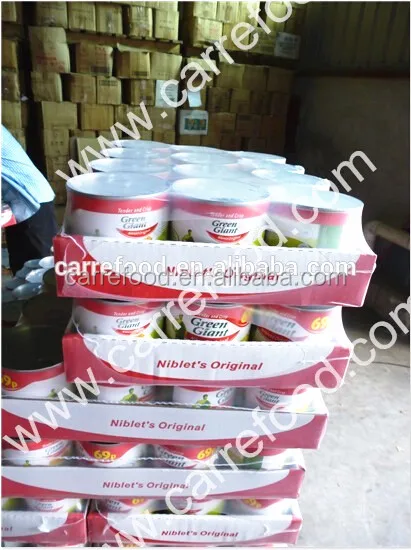 
Sweet corn 340g for green giant from Carre Food company China supplier 