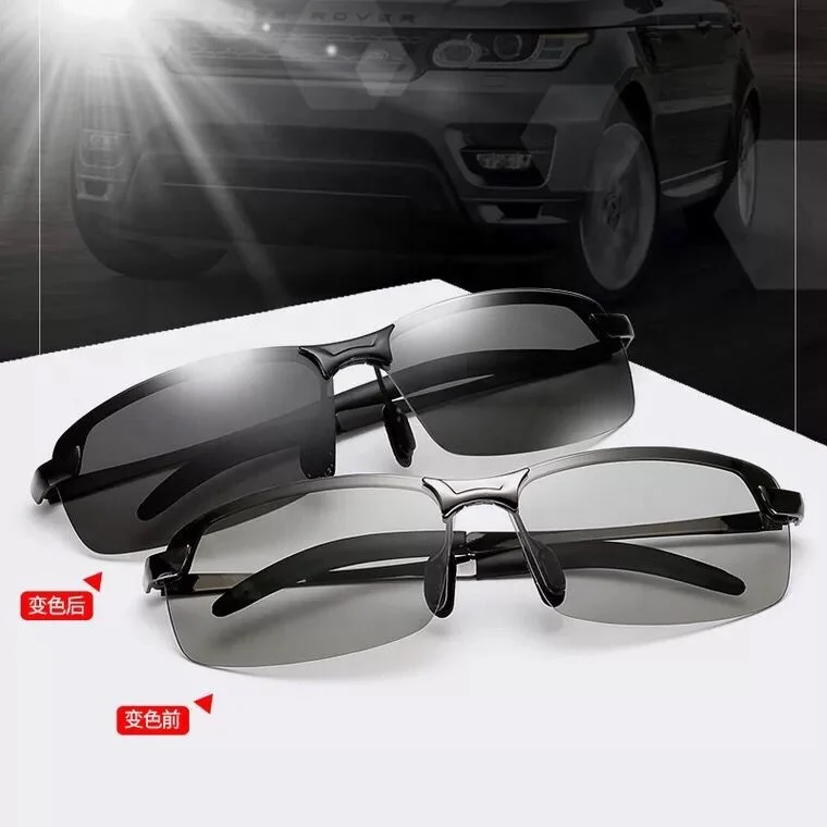 2019 New Style Men Day and Night Driving Changing Color Lenses Polarized Sports Sunglasses