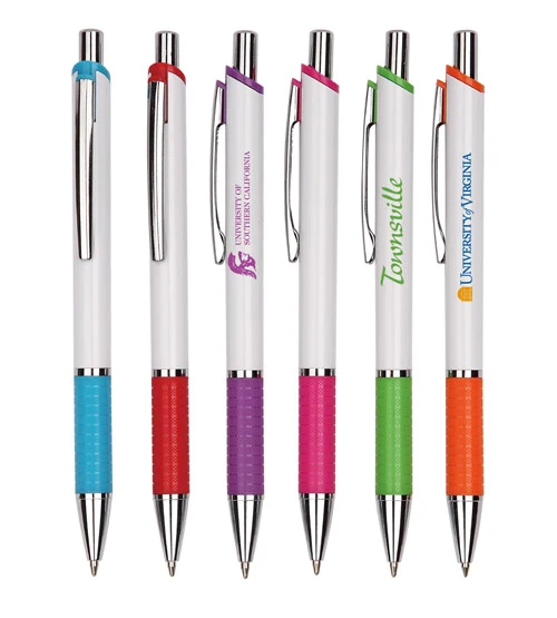 Promotional advertising Logo printed custom gift plastic ball pen