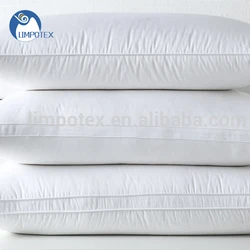 Soft Hotel Home 100 Polyester Fiber Cotton White Neck Pillow