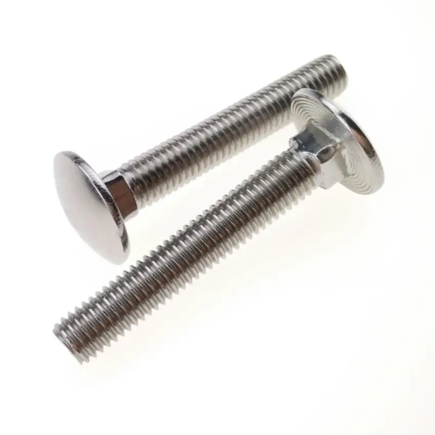 
M8 Stainless Steel Carriage Bolts Fastener for Wooden A2-70 