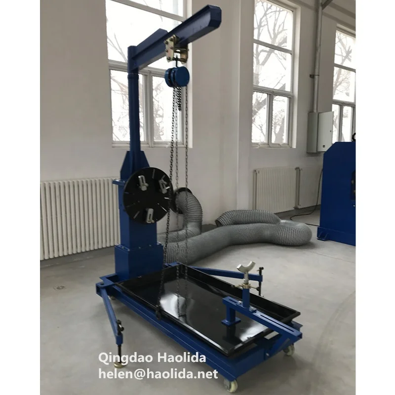 Factory Supply Automobile Engine Disassembly  Turnover Stand for Heavy Duty Engine