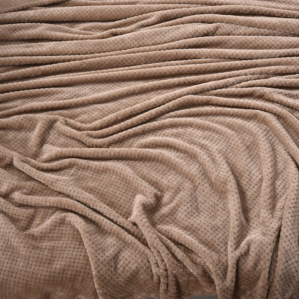 Wholesale suppliers cheap 100% polyester mink blanket single supports OEM and ODM