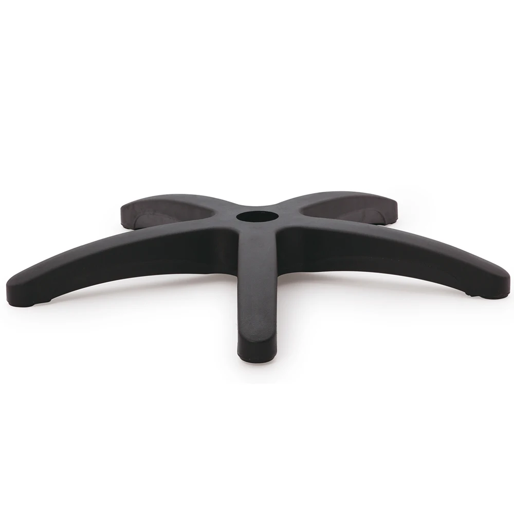 
Swivel plate rocker tilt pneumatic revolving plastic nylon chair base 