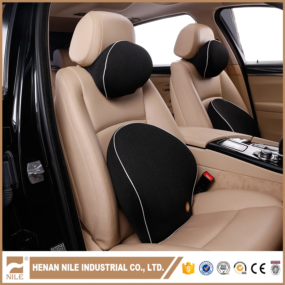 Adjustable personalized headrest latex foam travel neck pillow