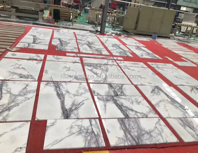 
Italian lilac white marble floor tiles 