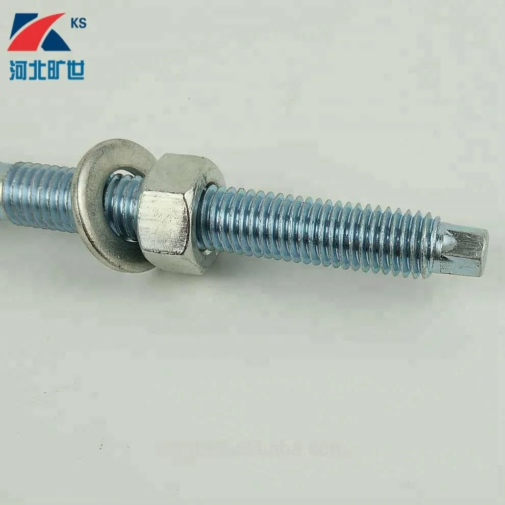 
Hexagon Head M8~M30 chemical stud anchor bolt 