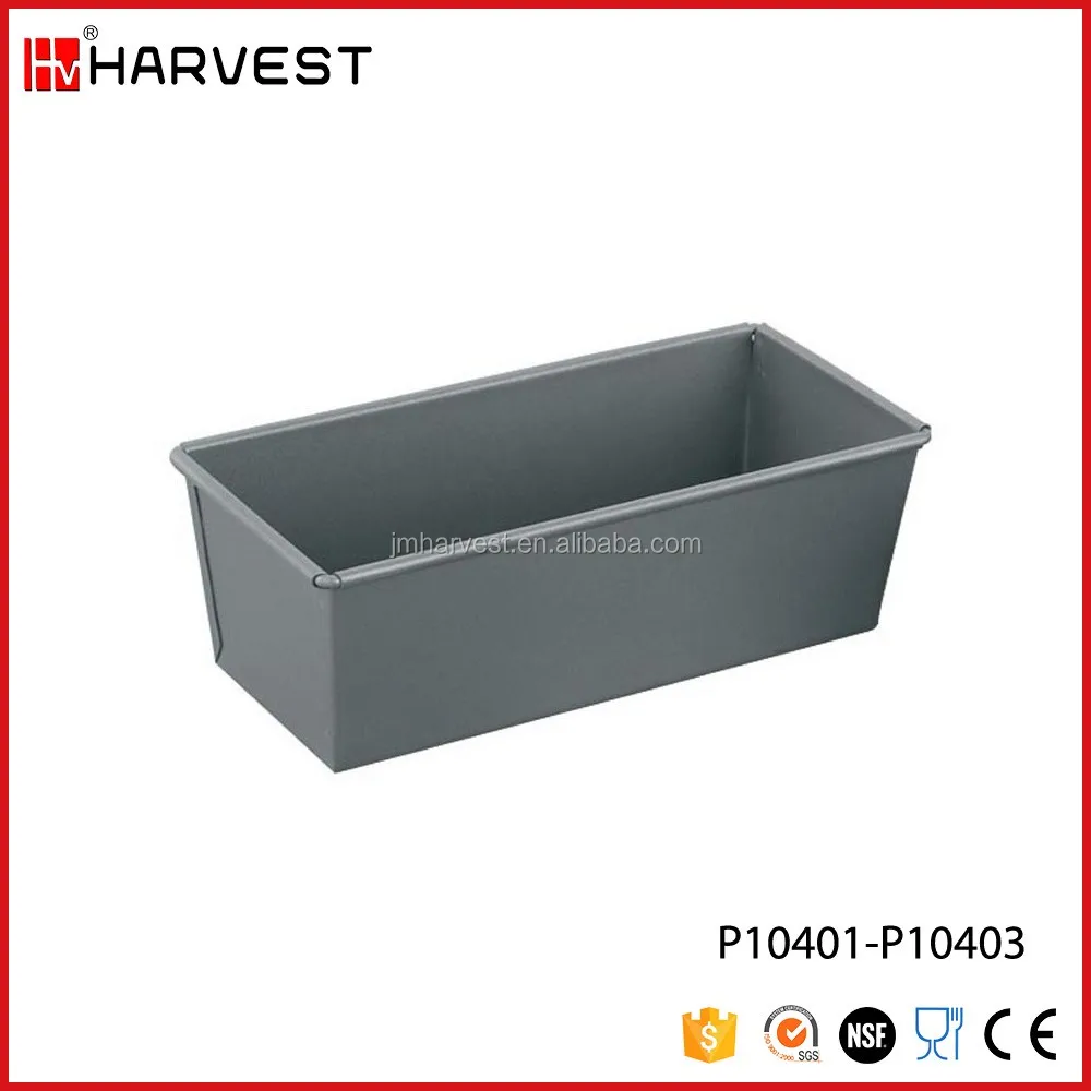 Без Покрытия Тост Коробка Алюминия торт