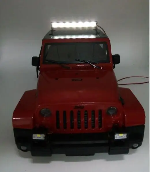 1:10 RC Car Metal Aluminum 8 Super LED Light Bar  for TAMIYA,AXIALS,RC4WD Crawler car