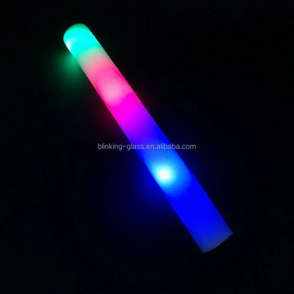 Colorful glow stick,foam light sticks,biodegradable glow stick