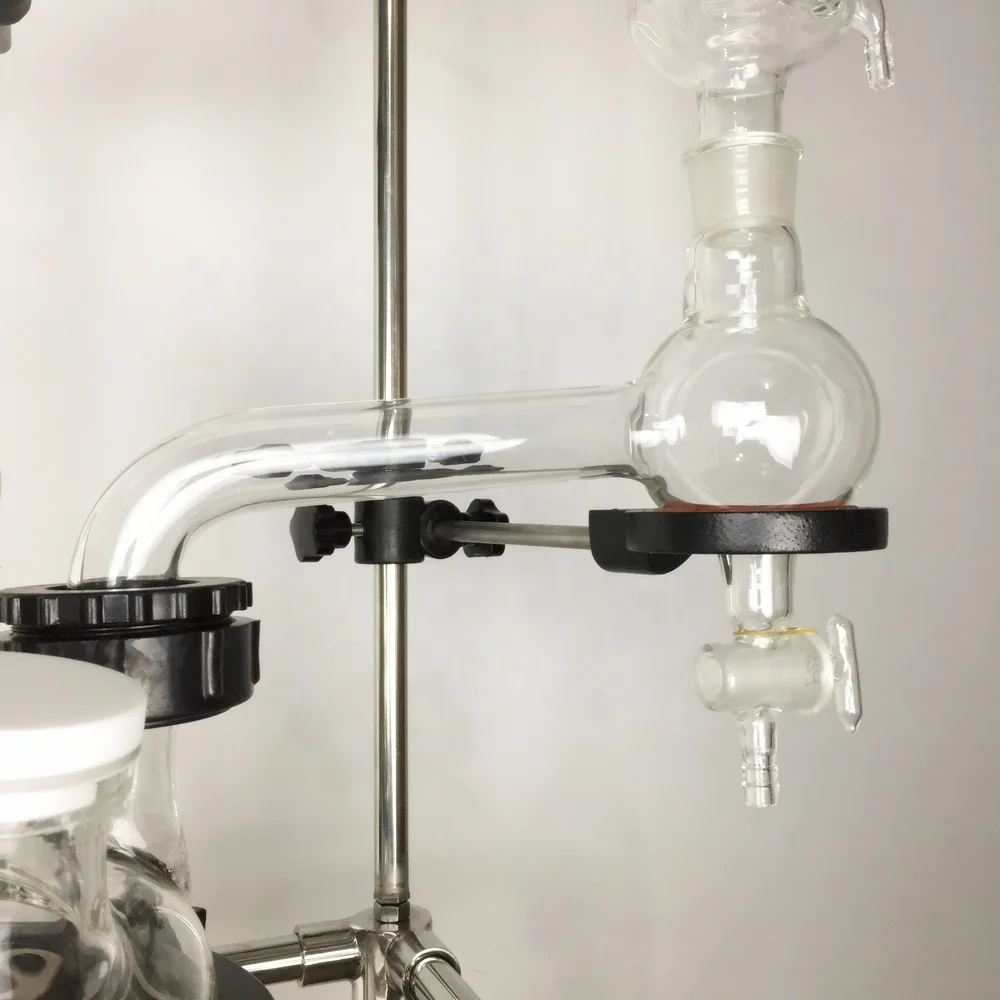 10L 20L 30L 50L Double Layer Jacketed Glass Chemical Reactor with Stainless Steel Reactor Vessel