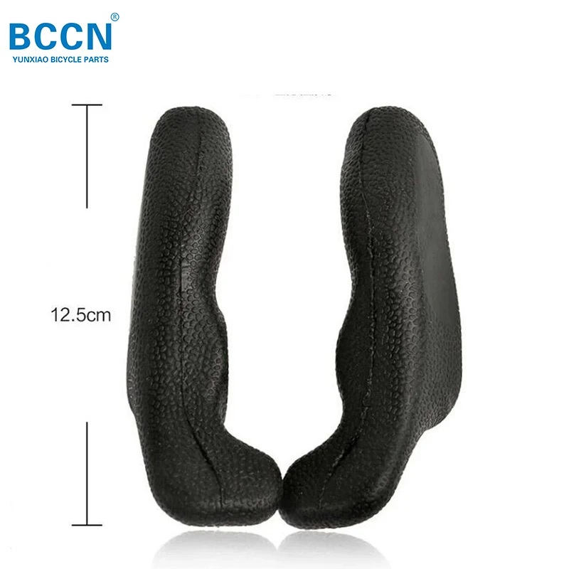 Rubber bicycle handle bar, bar ends, durable use for riding