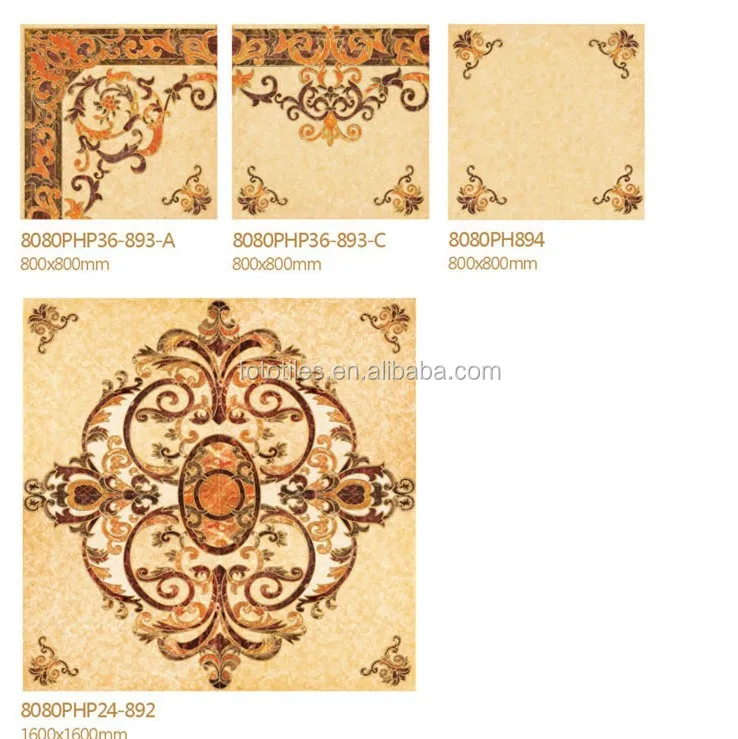 Popular pattern polished crystal kerala floor carpet tile