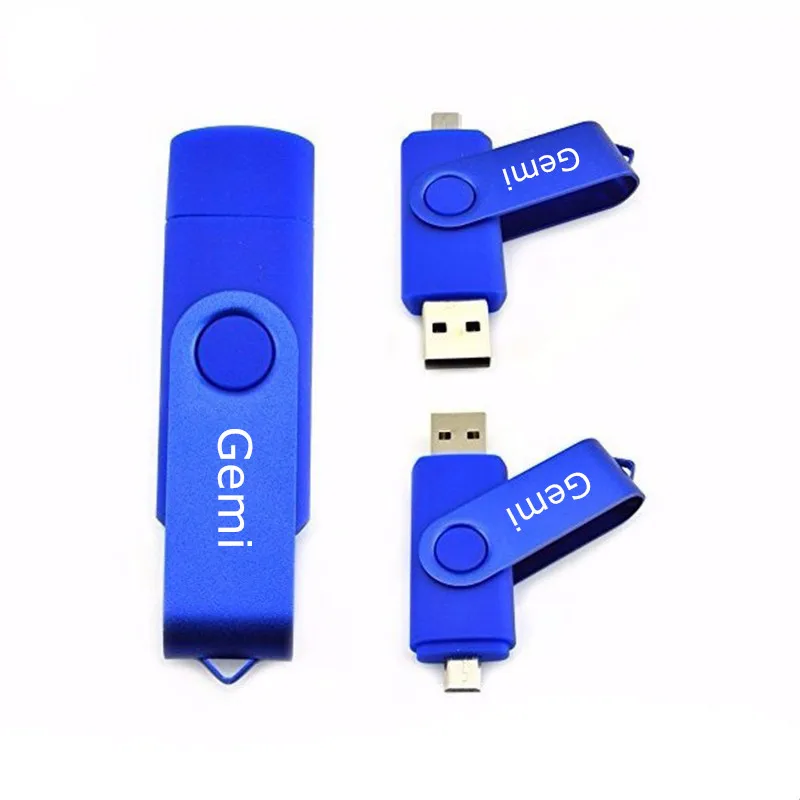  Индивидуальный usb-флеш-накопитель OTG Usb на заказ 8 ГБ 16 32 с логотипом usb для смартфона и