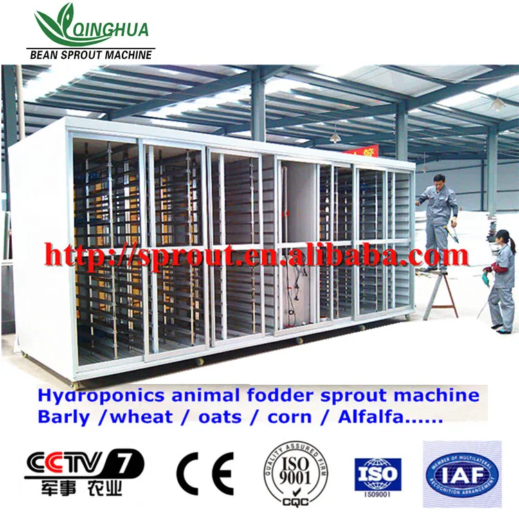 
Farm hydroponic animal fodder machine barley/wheat/ oats/ maize Growing Machine 