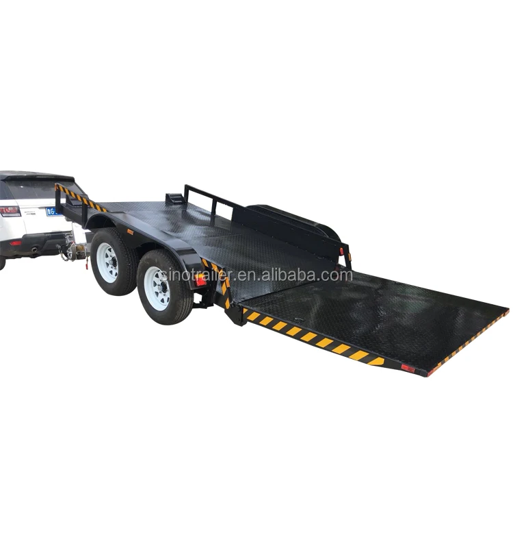 ATM 3.5T Car Trailer of Inner Deck Length 4880mm * Width 2000mm Tilt Design