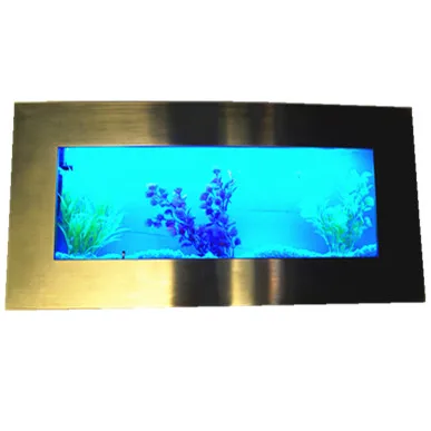 Настенное подвесное прозрачное закаленное стекло для аквариума со светодиодной подсветкой