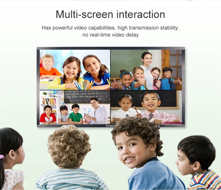 75 дюймовая интерактивная доска с сенсорным экраном, интерактивная панель, цифровая умная доска для класса