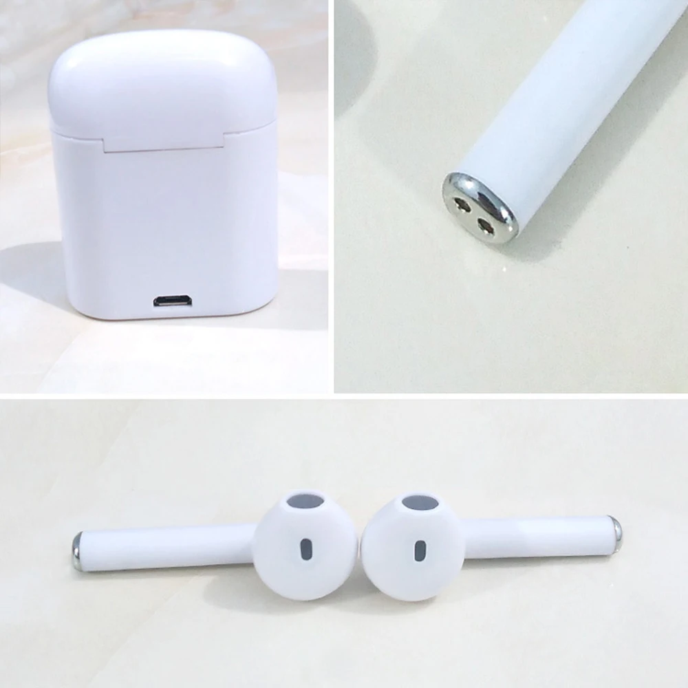 2019 Заводской магазин BT 5,0 наушники True Stereo водонепроницаемые i7s Mini Tws Беспроводное зарядное устройство наушники