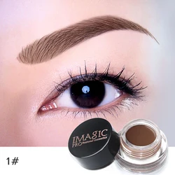 With brush smooth eyebrow cream kits black eyebrow tint gel